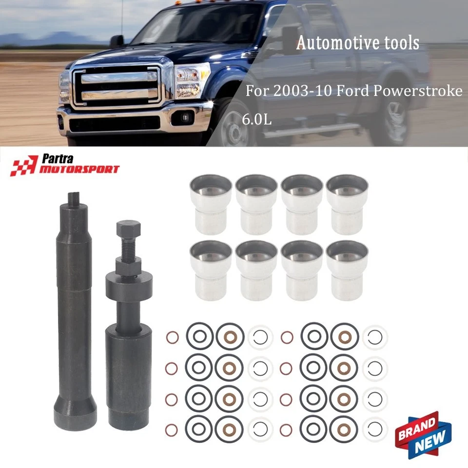 Kit de ferramentas de remoção e instalação de copo injetor para Ford F650 F750 2003-2010 6.0L - Imagem 1 de 4