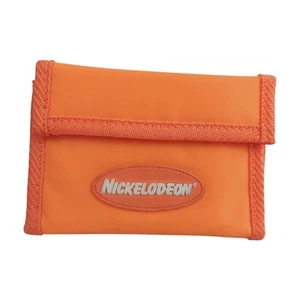 Nickelodeon 90s Orange Tri-Fold Wallet Size Small - Picture 1 of 3