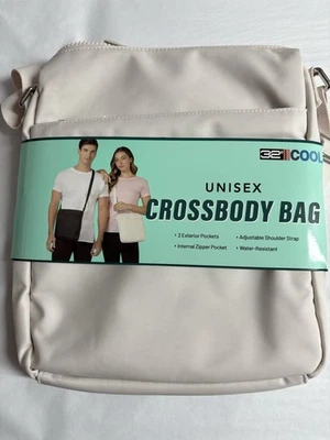 Bolsa tiracolo unissex creme 32 graus legal - Imagem 1 de 4