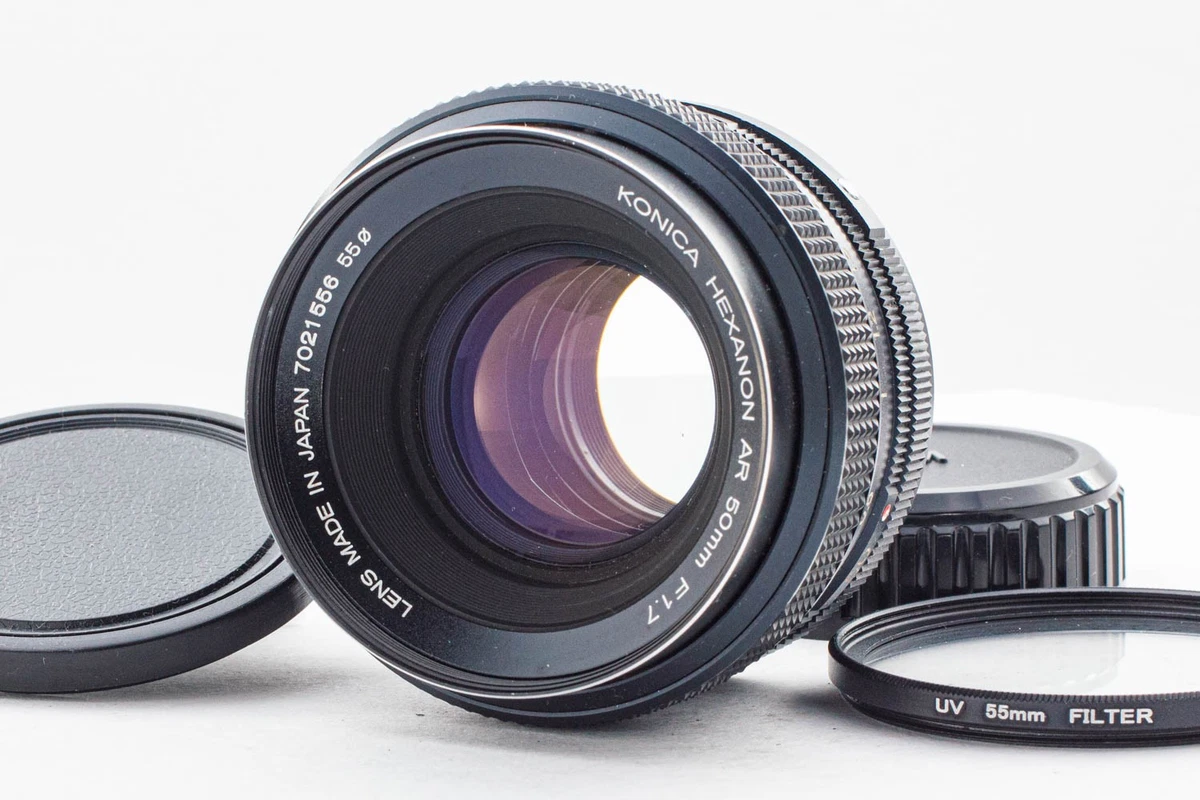 【整備済　美品】KONICA HEXANON AR 50mm 1:1.7レンズ Konica 50mm f1.7 Hexanon AR - Lens – Kamerastore