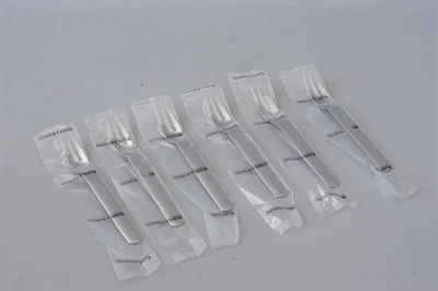 Robbe & Berking Topos Kuchengabel Edelstahl 6 Stück UNBENUTZT UVP 174,00€ - Bild 1 von 4