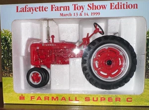 Ertl 1/16 Farmall Super C Tractor Lafayette Farm Toy Show 1999 #4310TA #164 - Picture 1 of 1