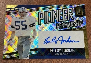 2019 Panini Unparalleled Pioneer Penmanship PPLJ Lee Roy Jordan AUTO /99 Cowboys - Picture 1 of 2