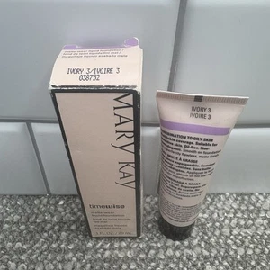 Base de maquillaje Mary Kay marfil 3 combinación a mate aceitoso nueva en caja - Imagen 1 de 7