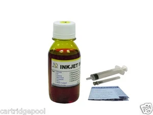 Tusz uzupełniający do HP 02 C6280 C7250 3210 8238 żółty 4oz/s - Zdjęcie 1 z 1