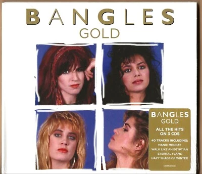 Bangles -3 CDs - Gold - Manic Monday-Eternal Flames - 2020 - Digisleeve - NEU! - Bild 1 von 2