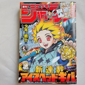 Weekly Shonen Jump 2023 No.30 Ice Head Gill new serial issue front color page - Picture 1 of 13