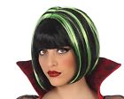 Wigs Bicoloured (Green) Costume Accs NUEVO