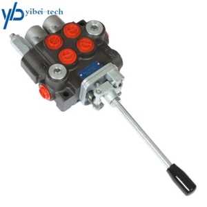 2 Spool 11GPM Hydraulic Control Valve Double Acting 3600 PSI BSPP Port - Picture 1 of 10