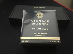 Versace Dylan Blue For Women EDP Perfume 0.3fl oz/10ml BNIB Sealed Free Shipping - Picture 1 of 6