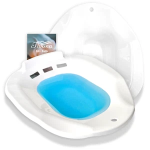 Fivona Over The Toilet Sitz Bath Seat | Fits All Toilets | Yoni Steaming Seat - Picture 1 of 6