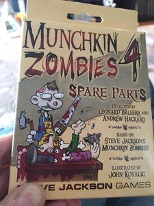 Munchkin Zombies 4 Spare Parts 56 cards SJG 1493 - Picture 1 of 1