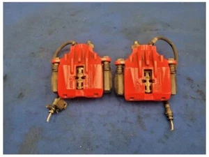 2001-2004 Chevrolet Corvette Z06 FRC C5 Calipers Rear Back Brakes Red 2066 - Foto 1 di 12