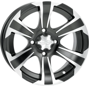 SS312 Black Wheel 14X6 4/137 4+2 12MM Bolt Holes ITP 1428454536B - Picture 1 of 1