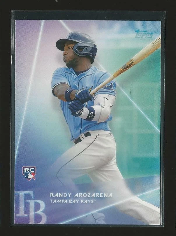 2020 Topps X Steve Aoki Randy Arozarena Rays 50 Wave 2 RC Rookie Card Super Hot! - Image 1 of 1