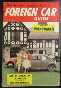 Rivista Guida Auto Estera Ottobre 1960 - Foto 1 di 3
