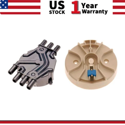 AC Delco Distributor Cap & Rotor Set for Chevy GMC Isuzu Pickup Truck Van _TP - Image 1 of 4