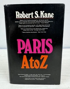 Paris A to Z by Robert S. Kane 1974 Good Condition - Bild 1 von 9