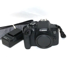 CÁMARA DIGITAL CANON EOS 750D DSLR SOLO CUERPO bajo número de obturadores - Imagen 1 de 12