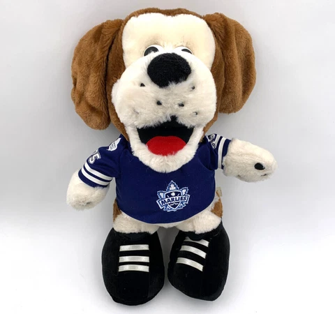 Marlies Mascot #75 DUKE The Dog Maple Leafs AHL Farm Team Toronto 12" PLUSH TOY Cover