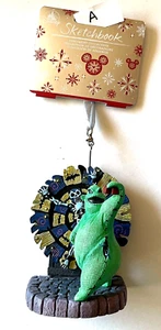 2022 Disney World Skizzenbuch Oogie Boogie Roulette Weihnachtsschmuck NEU - Bild 1 von 9