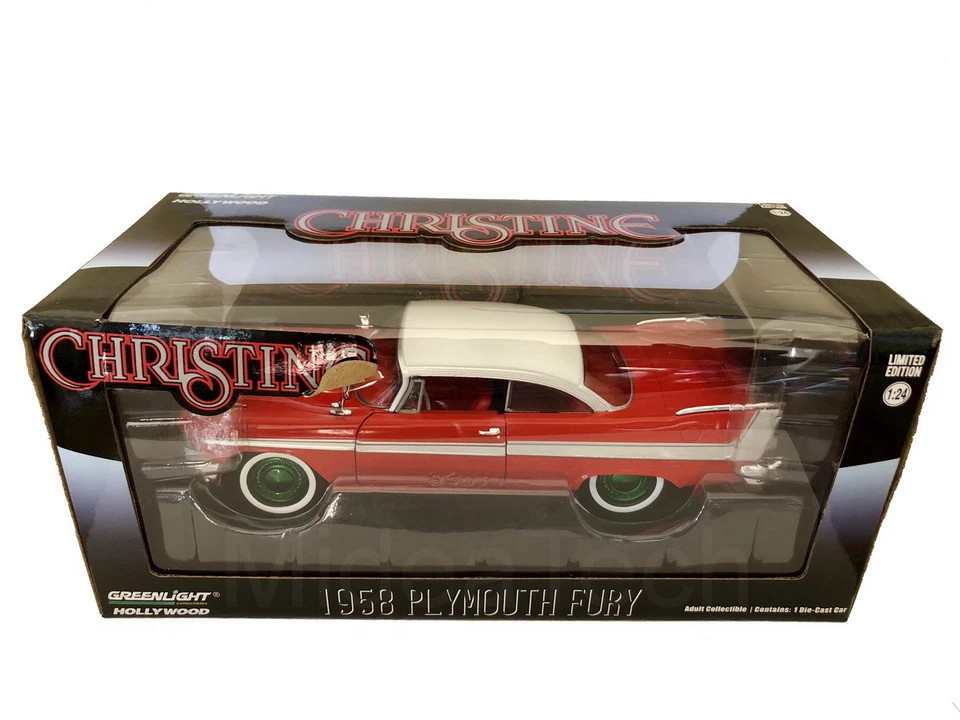 Greenlight Hollywood 1983 Christine 1958 Plymouth Fury 1/24 84071 Chase Car - Image 1 of 1