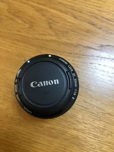 Canon EF 50mm F/1.8 STM Prime Lens - Black mint condition fixed lens portrait - Picture 1 of 2