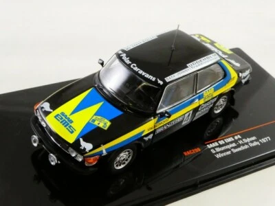 IXO Saab 99 EMS #4 Blomqvist winner Swedish Rally 1977 1/43 RAC299 - Immagine 1 di 3