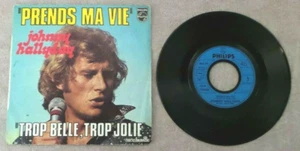 DISQUE VINYLE 45T 7" SP MUSIQUE / JOHNNY HALLYDAY - PRENDS MA VIE - 1974 POP - Imagen 1 de 2