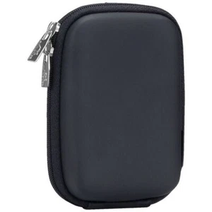 Rivacase 7103 Compact Digital Camera Bag Shockproof Carry Hard Case Cover Black - Picture 1 of 11