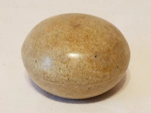 Marble Covered Trinket Box Dish - Picture 1 of 4