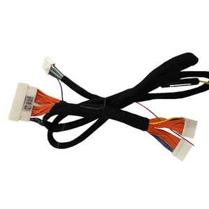 Car DSP Amplifier wiring harness ISO cable for NEW Kia HYUNDAI cars - Foto 1 di 4