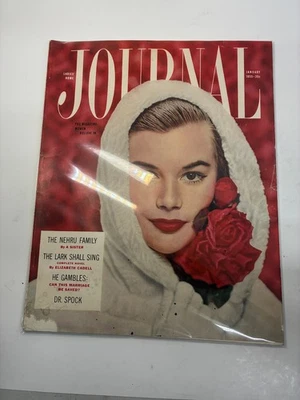 Ladies Home Journal Magazine, January 1955 - Image 1 of 4