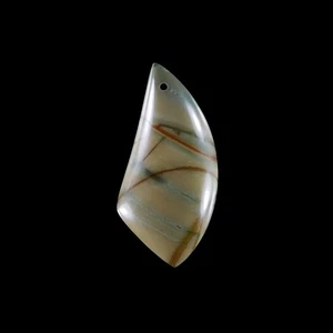 Multi-Color Picasso 55x25x7 mm Jasper Pendant bead HG307057 - Picture 1 of 4