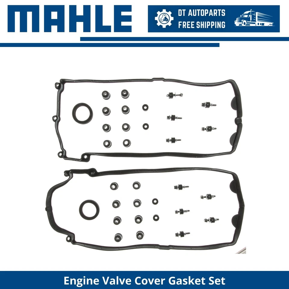 Juego de juntas de cubierta de válvula de motor Mahle 2003 2004 para BMW 745Li 2002-2005 4,4 L V8 Foto 1 de 1