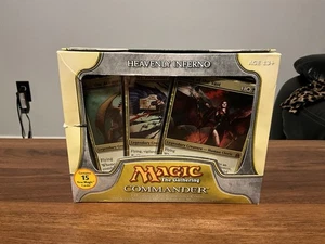 Magic the Gathering Commander: Heavenly Inferno Deck 2011 (inglés) - sellado  - Imagen 1 de 5