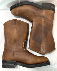 Red Wing Leather Pecos Pull-On Boots Men’s 8D xlnt W/ Stain USA - Bild 1 von 6
