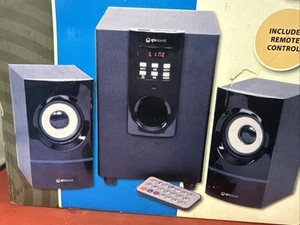 Multimedia Speaker System with USB SD Audio Media Player & FM Radio 100.059 - Picture 1 of 8