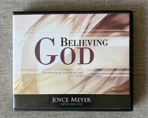 JOYCE MEYER Believing God 4 CD Set - Christianity - Picture 1 of 1