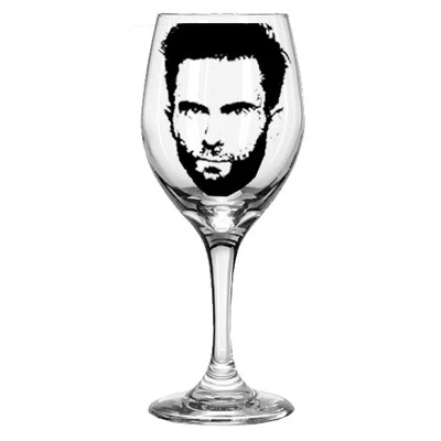 painted wine glasses - Image 1 of 2