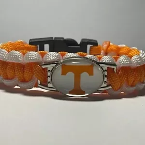 Tennessee Volunteers NCAA Paracord Bracelet NEW - Picture 1 of 2