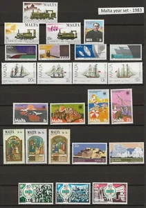 Malta 1983 year set MNH (m083) - Picture 1 of 1