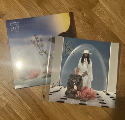 Empire Of The Sun Ask That God ORANGE Vinyl LP + Signed Art Card - In Hand — 第 1/4 张图片