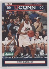 1999-00 University of Connecticut Huskies Women's Team Issue Swin Cash HOF