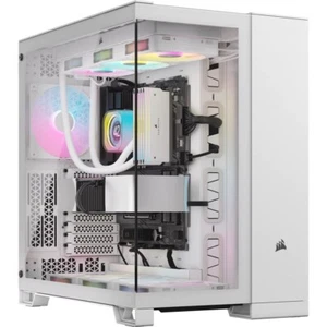 0840006664703 Corsair 6500X Midi-Tower, Tempered Glass - white - Picture 1 of 1