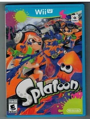 Splatoon NINTENDO WII u GAME 2015 wiiu - Image 1 of 2