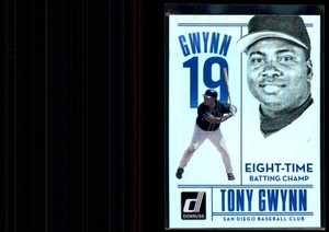 2015 Donruss Tony Gwynn Tribute Tony Gwynn San Diego Padres #4