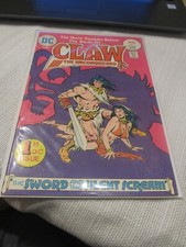 CLAW The UNCONQUERED #1 - DC  1975 Barbarian Sci Fi Comic book