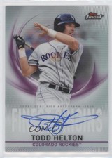 2019 Topps Finest Finest Origins Auto Todd Helton #FOA-TH Auto