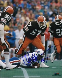 CLAY MATTHEWS CLEVELAND BROWNS ACTION SIGNED 8x10 - Picture 1 of 1